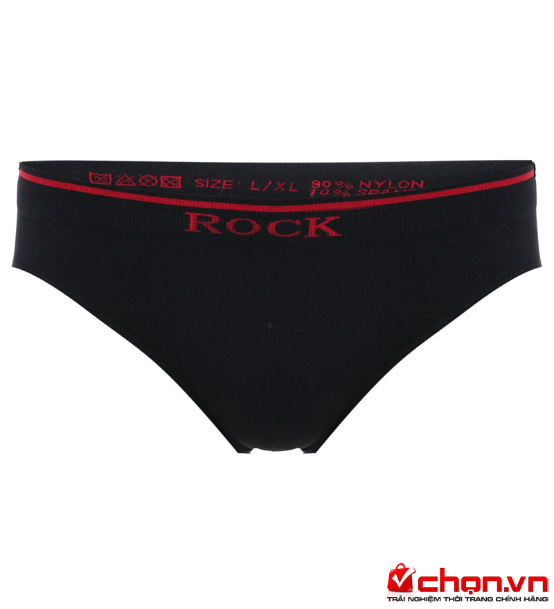 Quần lót nam Rock màu đen lưng viền đỏ QAN-097502